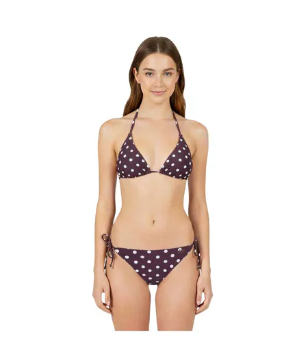 Bas De Maillot De Bain Motif/style À Pois Femme Marron Jack Wills
