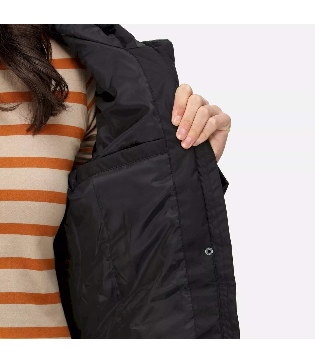 Womens/ladies myla ii parka black Regatta-4