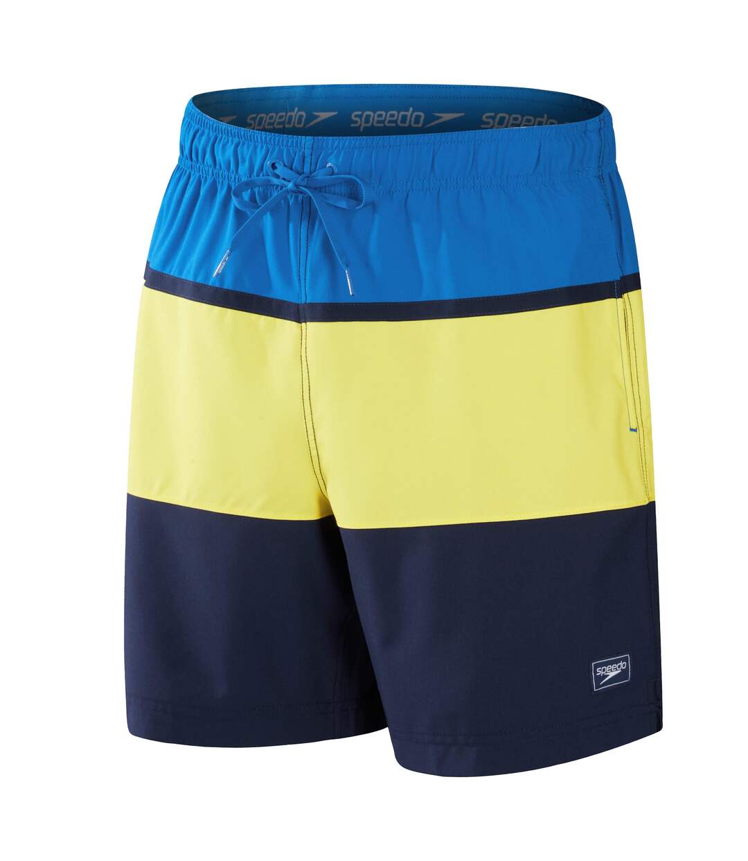 Short De Bain Redondo Edge Homme Bleu Jaune Speedo-1