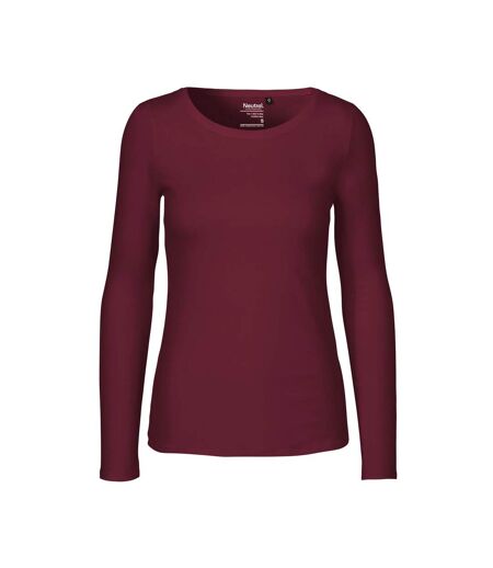 T-shirt Femme Bordeaux Neutral