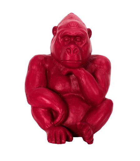Gorille décoratif Magnesia - Hauteur 54 cm - Rouge