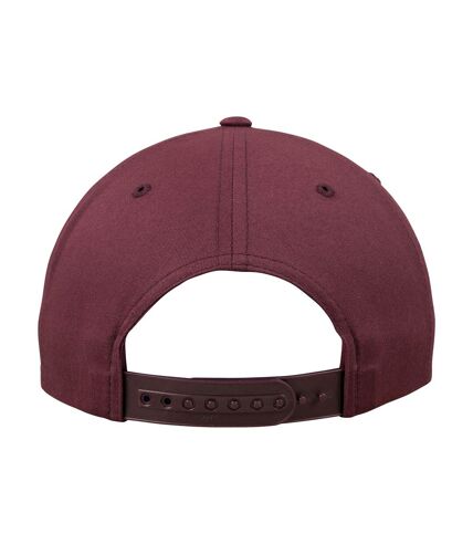 Casquette ajustable flexfit adulte bordeaux Yupoong