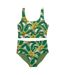 Ensemble maillot de bain 2 pièces orla kiely femme vert Regatta