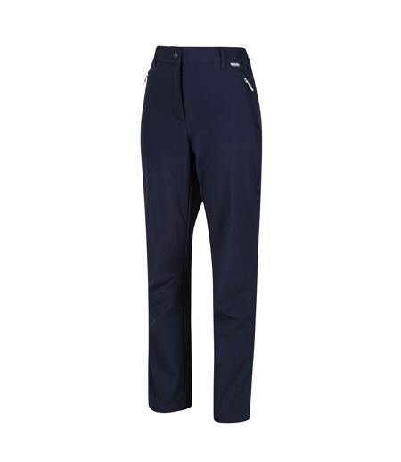 Great Outdoors Womens/ladies Geo Softshell Ii Regular Leg Trousers Navy Regatta