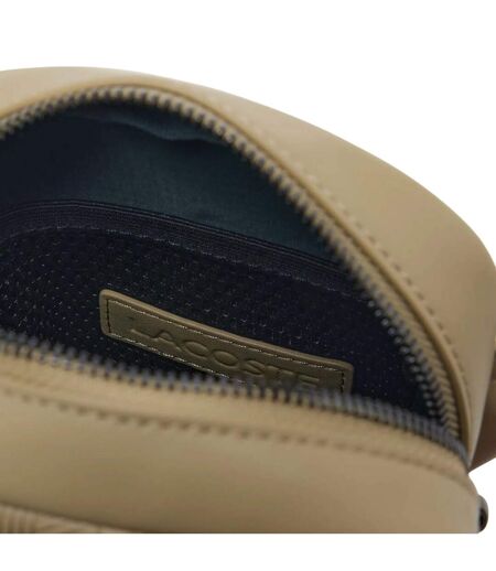 Sacoche taille unique beige Lacoste