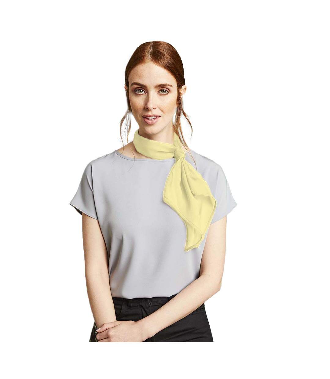 Foulard de travail femme taille unique citron Premier-2