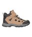 Mountain Warehouse Mens Adventurer Adaptive Faux Suede Waterproof Boots (Dark Brown) - UTMW1651