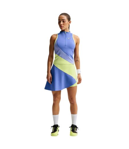 Jupe Tennis Motif/style Blocs De Couleurs Femme Jaune Pâle Nike