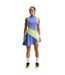 Jupe Tennis Motif/style Blocs De Couleurs Femme Jaune Pâle Nike-1