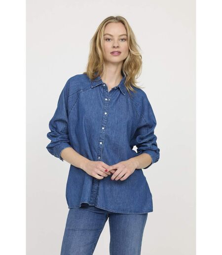 Chemise manches longues coton loose DULIA