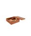 Boîte Jeux de Cartes & Échiquier Ezra 35cm Cognac-4