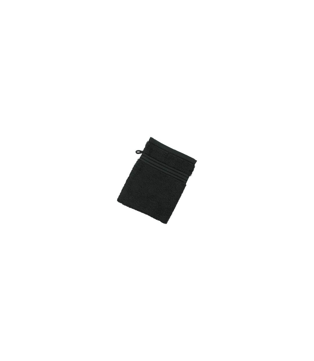 Gant de toilette - éponge - MB425 - noir-1