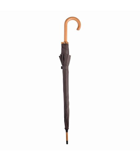 Parapluie Droit Motif/style Poignée En Bois Tango 89 Cm X 103 Cm Marron Foncé L-Merch
