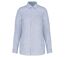 Chemise en lin - Femme - PATS505 - bleu linen-1