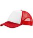 Bullet Trucker 5 Panel Cap (Red/White) - UTPF978-2