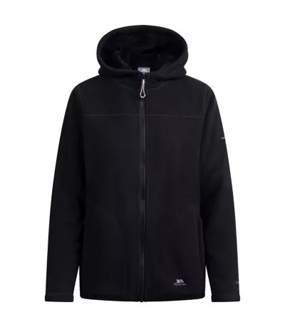 Womens/ladies Backstay Fleece Jacket Black Trespass