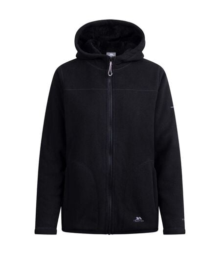 Womens/ladies Backstay Fleece Jacket Black Trespass