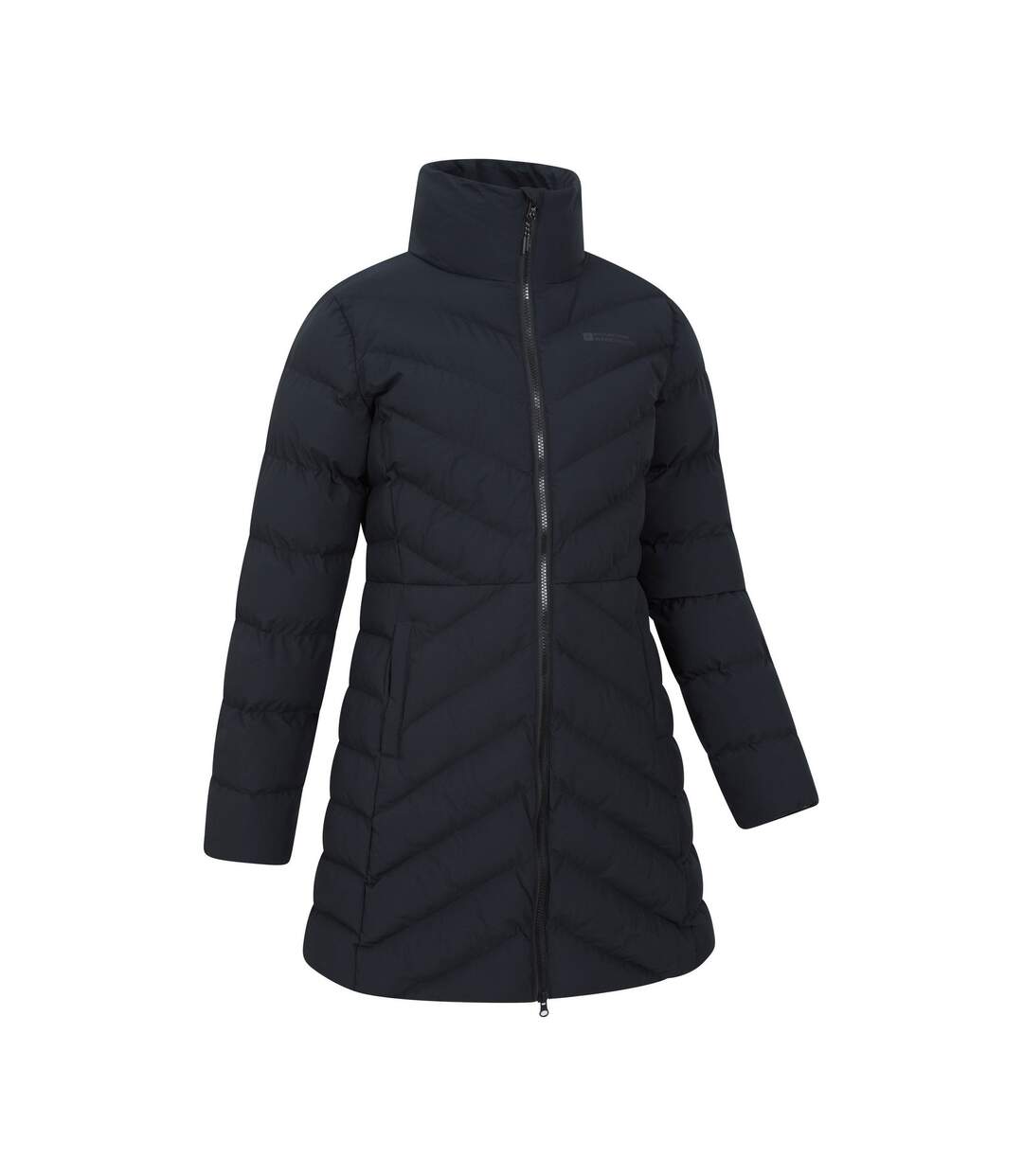 Womens/ladies Anmore Padded Jacket Black Mountain Warehouse-4