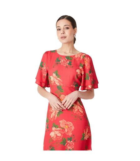 Robe mi-longue femme rose Dorothy Perkins