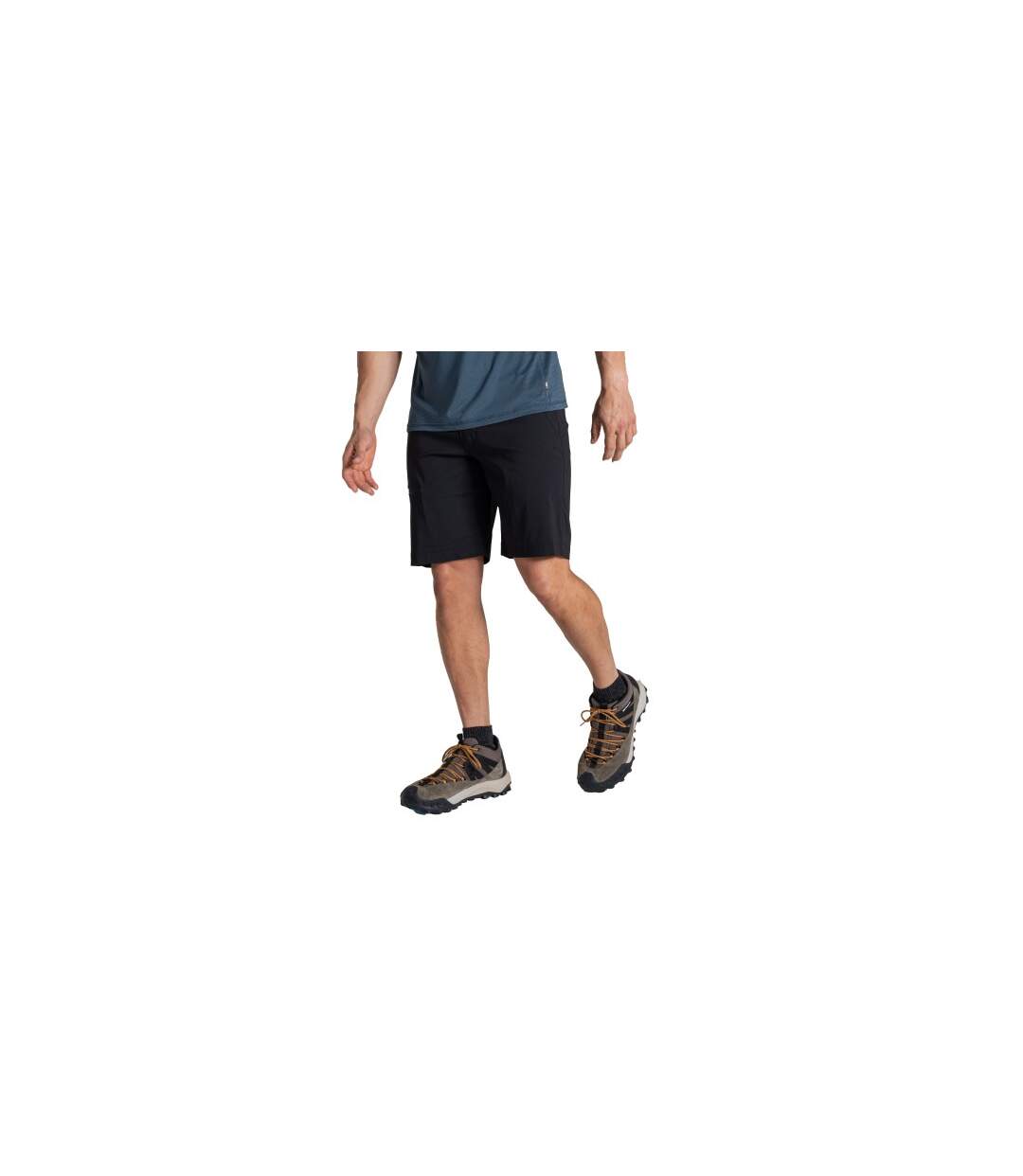 Mens Kiwi Pro Iii Casual Shorts Black Craghoppers-1