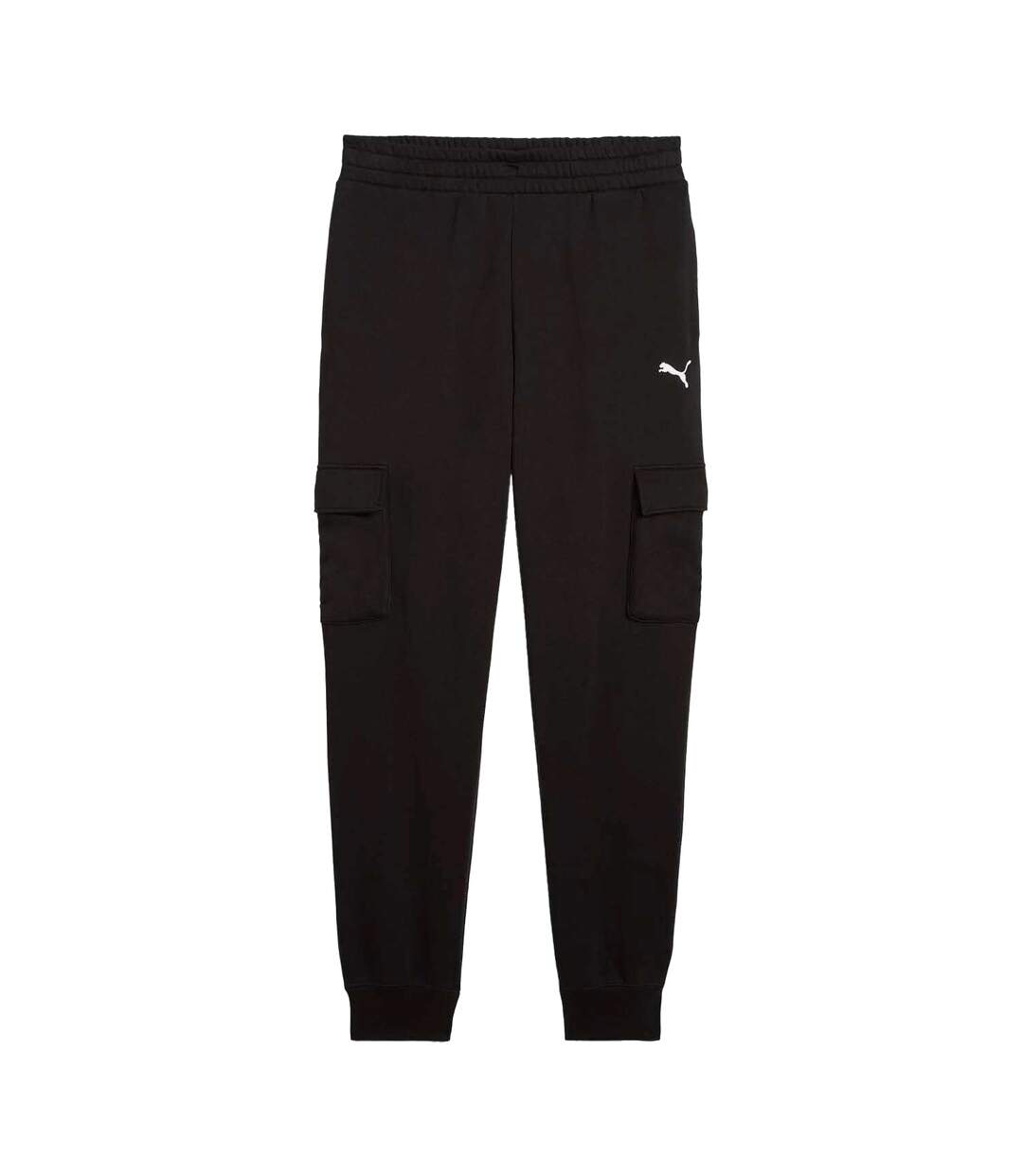 Pantalon À Poches Motif/style Petit Logo Homme Noir Puma-1