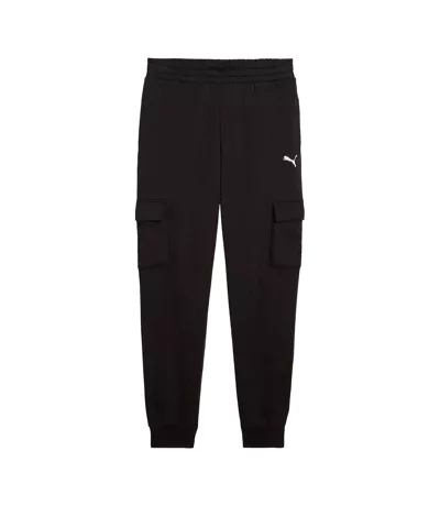 Pantalon À Poches Motif/style Petit Logo Homme Noir Puma