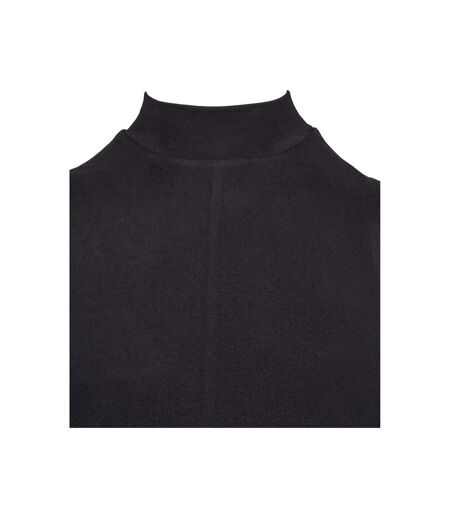 Womens/ladies A-line Turtle Neck Casual Dress Black Urban Classics