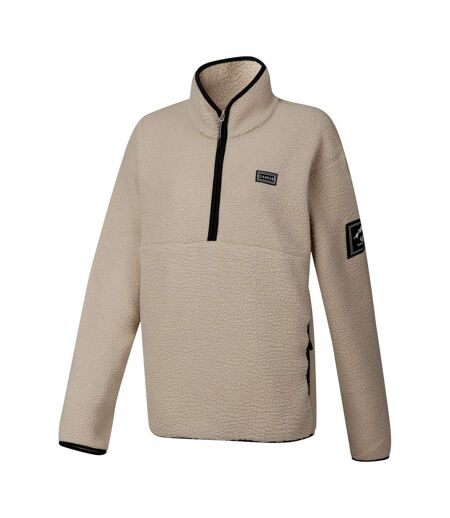 Womens/ladies Slide Out Fleece Top White Pepper Dare 2B