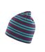 Bonnet Team Prune Turquoise Vif Gris Result Winter Essentials-2