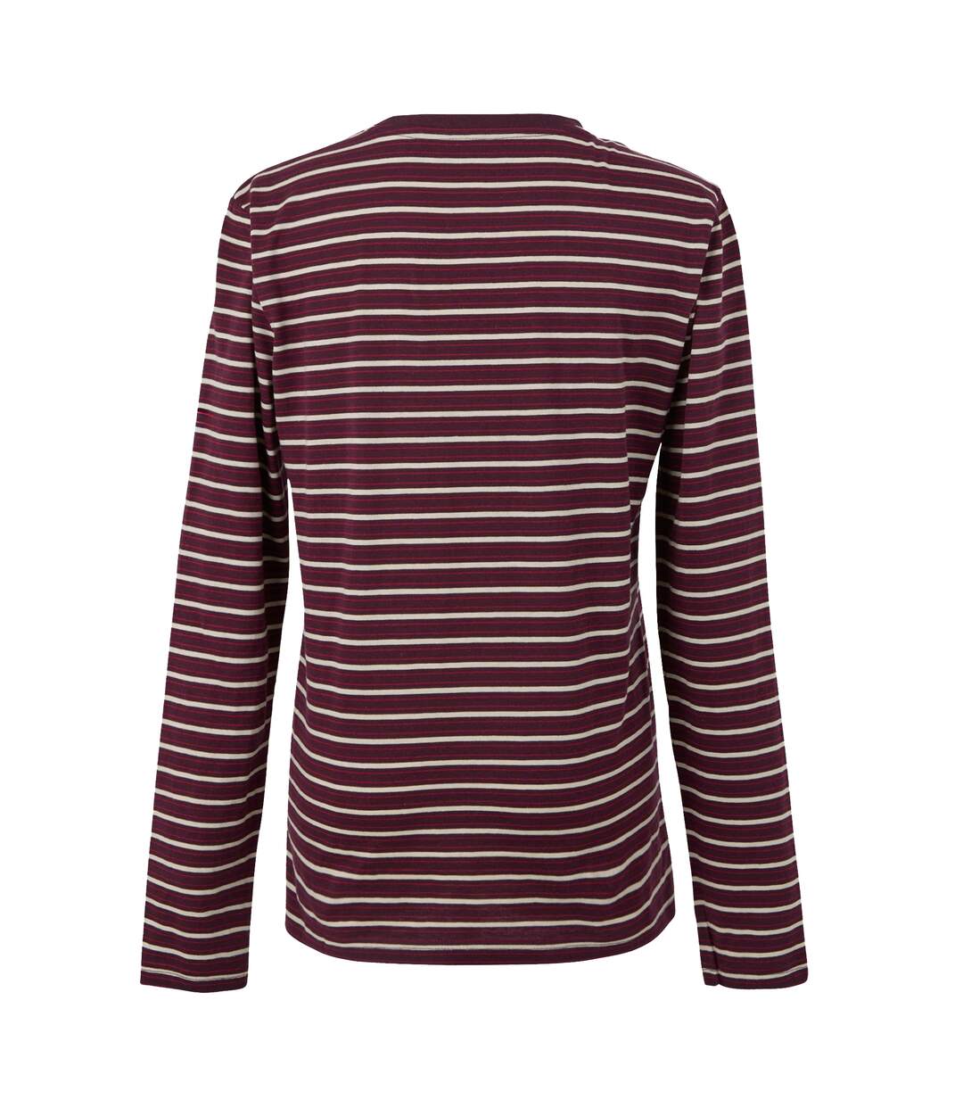 T-shirt Manches Longues Motif/style À Rayures Federica Femme Figue Vanille Clair Regatta-3