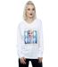 Disney - Sweat FROZEN ELSA TRUE TO MYSELF - Femme (Blanc) - UTBI18901-2