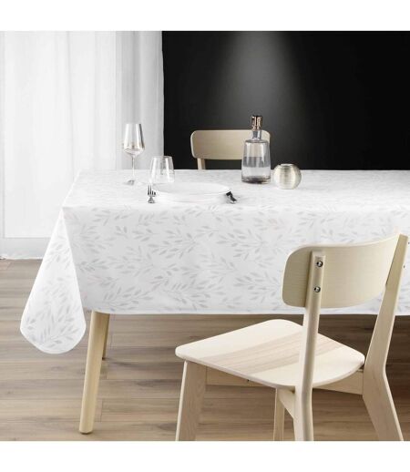 Nappe Antitache Imprimé Lonigold 150x240cm Blanc