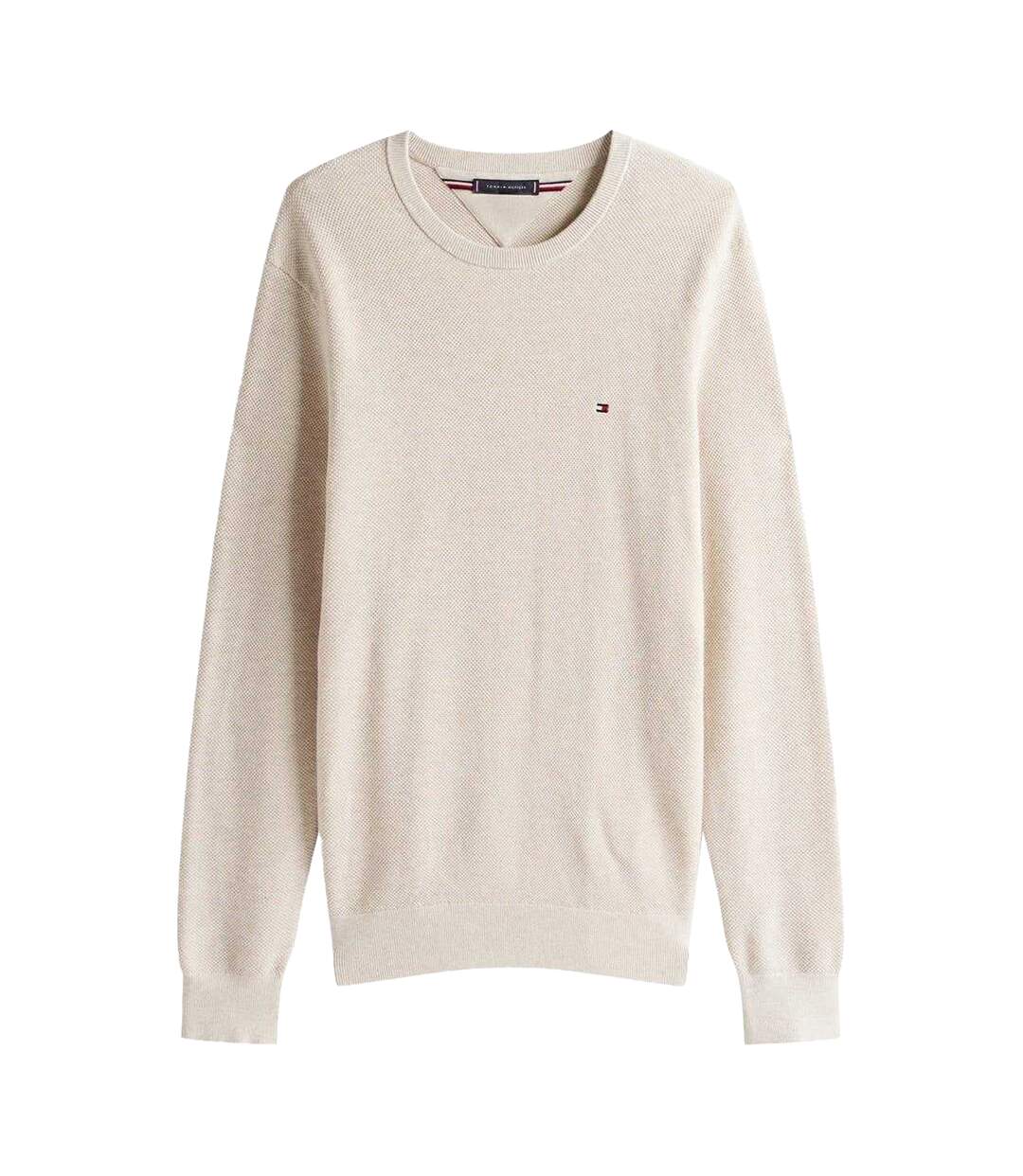 Sweat Homme Beige Avoine Tommy Hilfiger-2