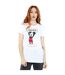 Disney T-shirt boyfriend en coton Mickey MouseBelieve pour femmes/femmes (Blanc) - UTBI36116-2