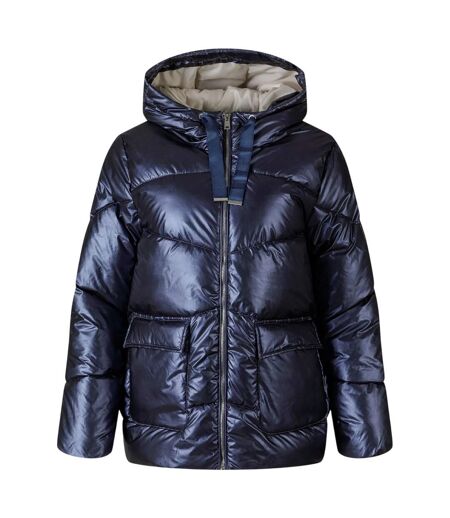Doudoune Matelassée Motif/style Matelassé Femme Bleu Minoti