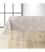 Nappe Toile Cirée Carella 140x240cm Beige & Blanc-1