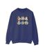 Disney Sweat-shirt Womens/Ladies Mickey Mouse And Friends Faces (Bleu marine) - UTBI29062-1