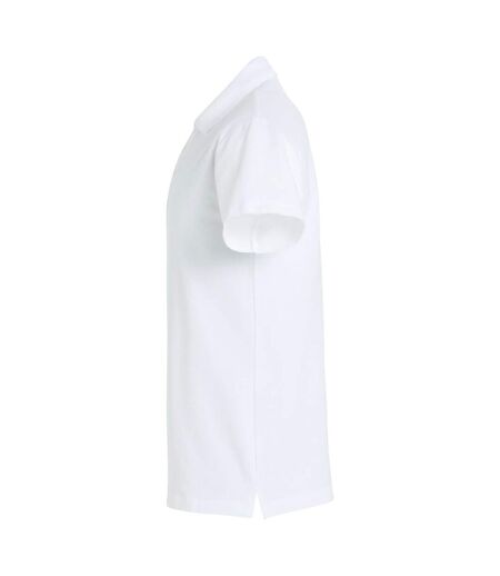 Polo basic homme blanc Clique