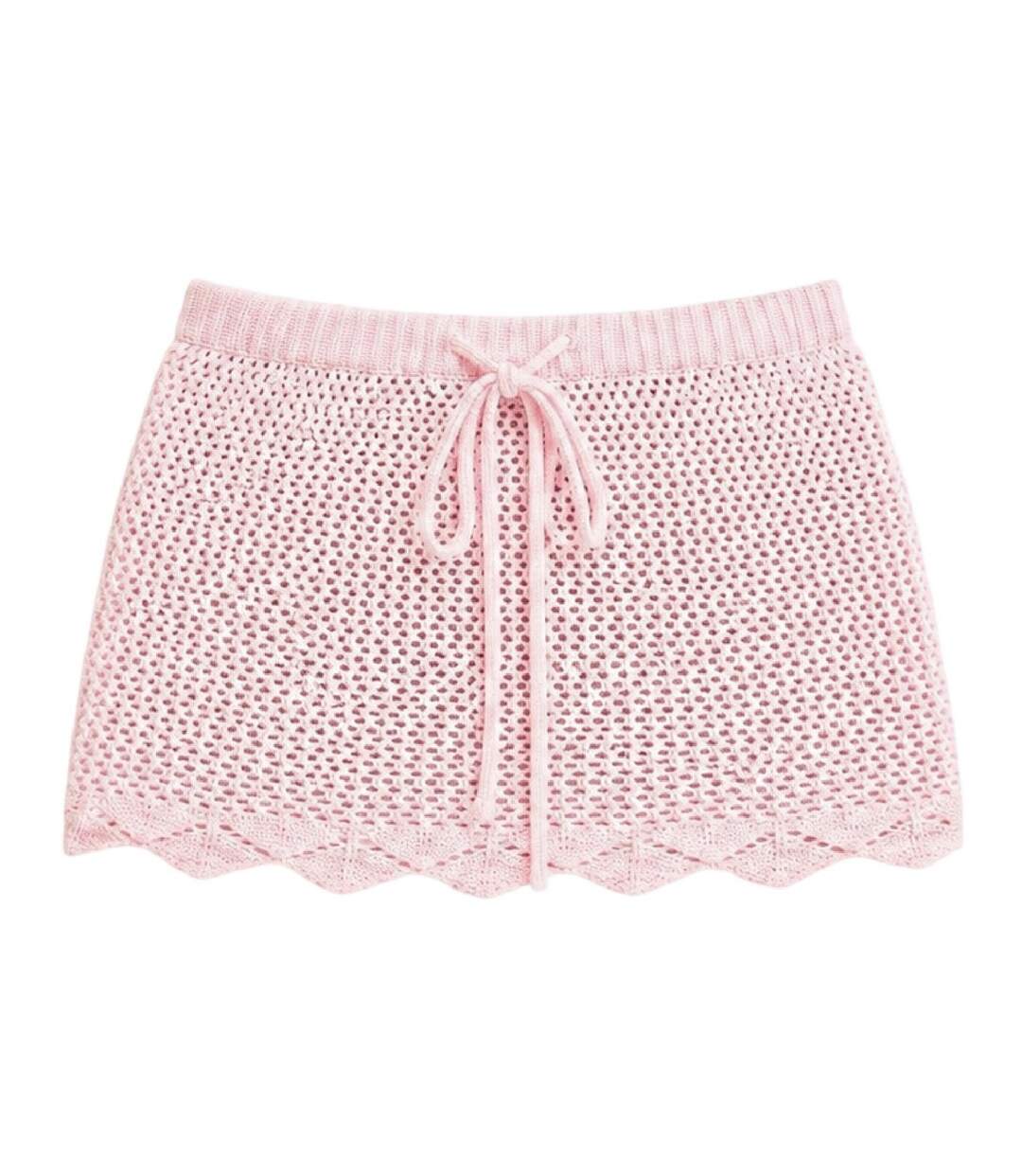 Mini Jupe Femme Rose Missy Empire-2