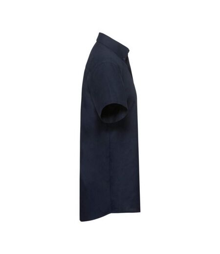 Chemise Manches Courtes Homme Bleu Marine Russell