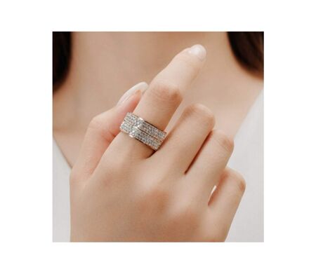 Bague Elodie, Cristal de Bohême