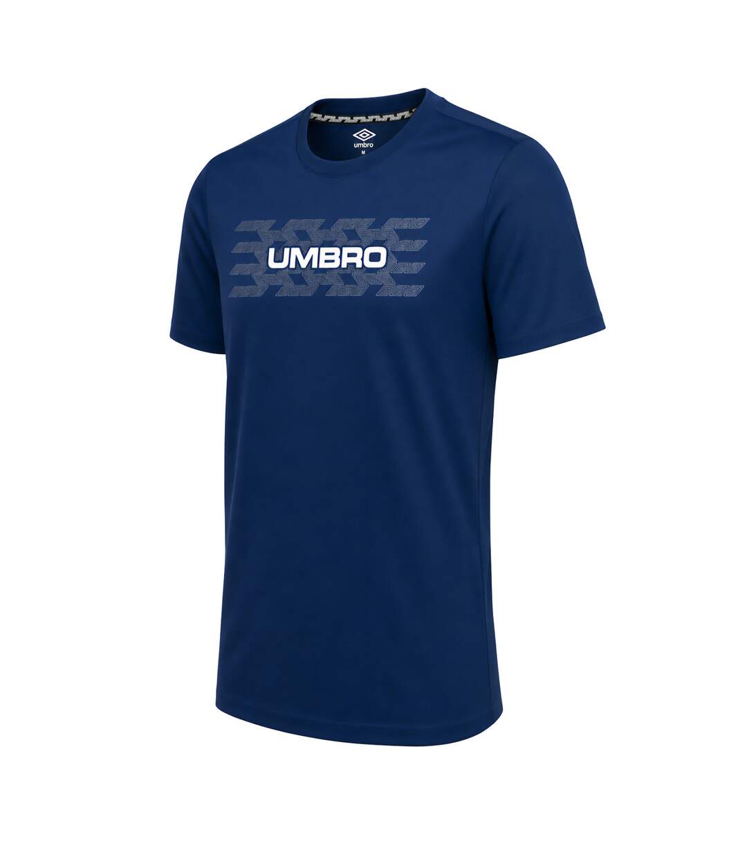 Teeshirt homme col rond léger et confortable avec logo floqué 1224680 Umbro-2