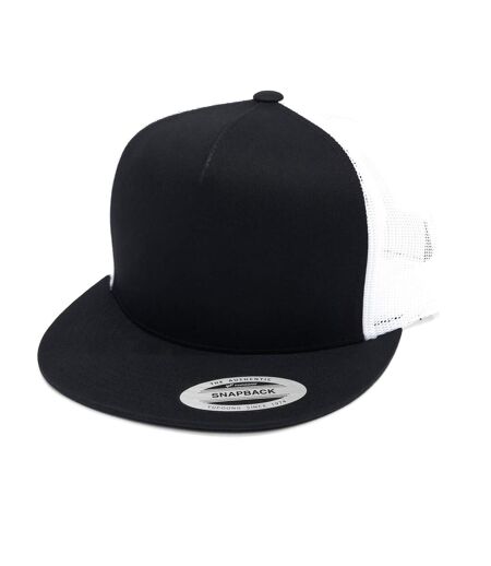Casquette Trucker Classic Noir Blanc Flexfit