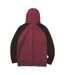 Mens Hooded Raglan Sweatshirt Carmenere Heather Black CAT Lifestyle-2