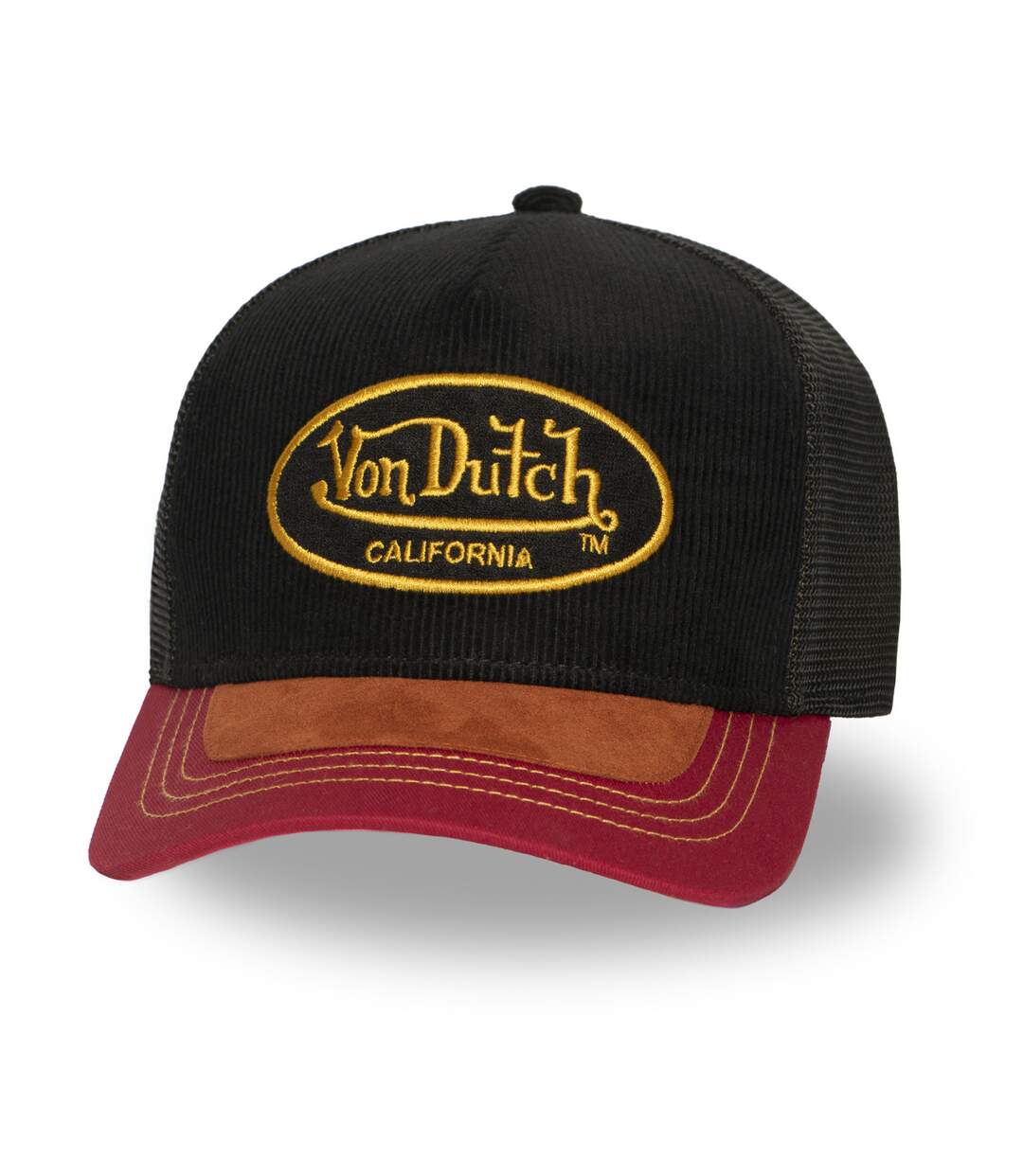 Casquette rucker avec filet adulte mix matière Shield Vondutch-1