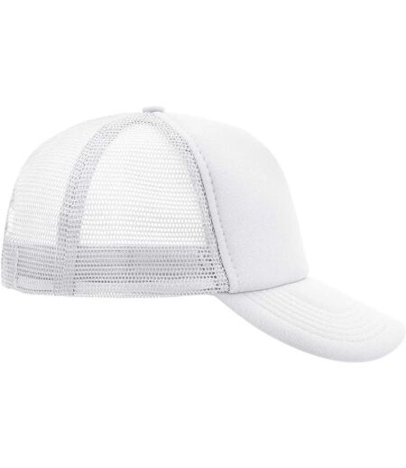 Casquette trucker avec filet style rétro - MB070 - blanc