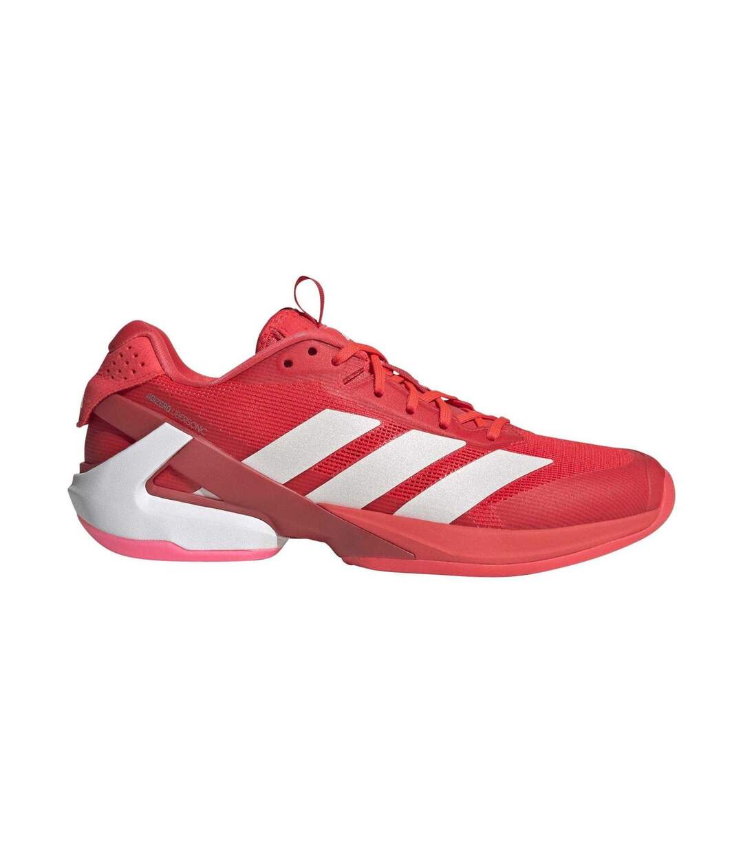 Mens Adizero Ubersonic 5 Tennis Shoes Lucid Red Adidas-1