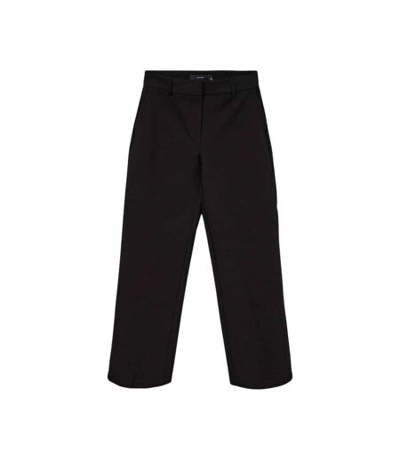 Womens/ladies Straight Chinos Black Vero Moda