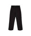 Womens/ladies Straight Chinos Black Vero Moda-1