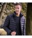 Mens Thermal Waterproof Fleece Lined Quilted Puffer Jacket Coat in a Bag-4